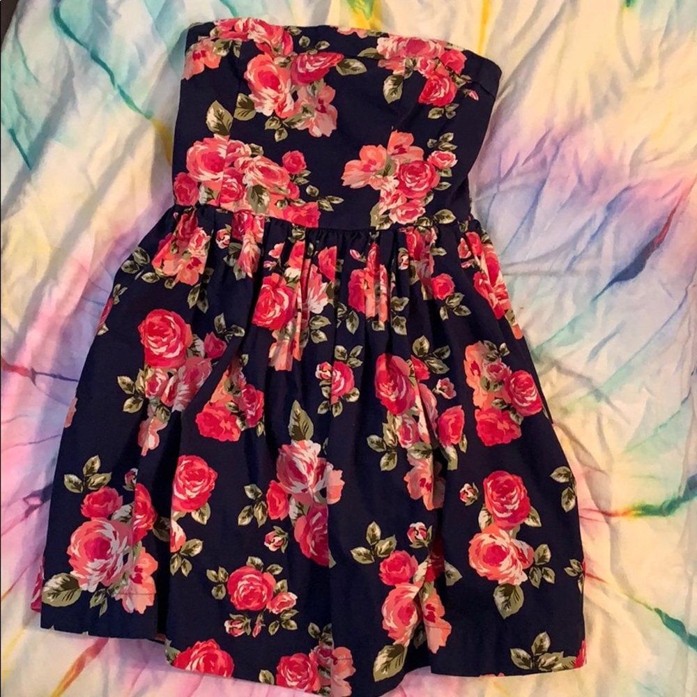 Floral mini dress